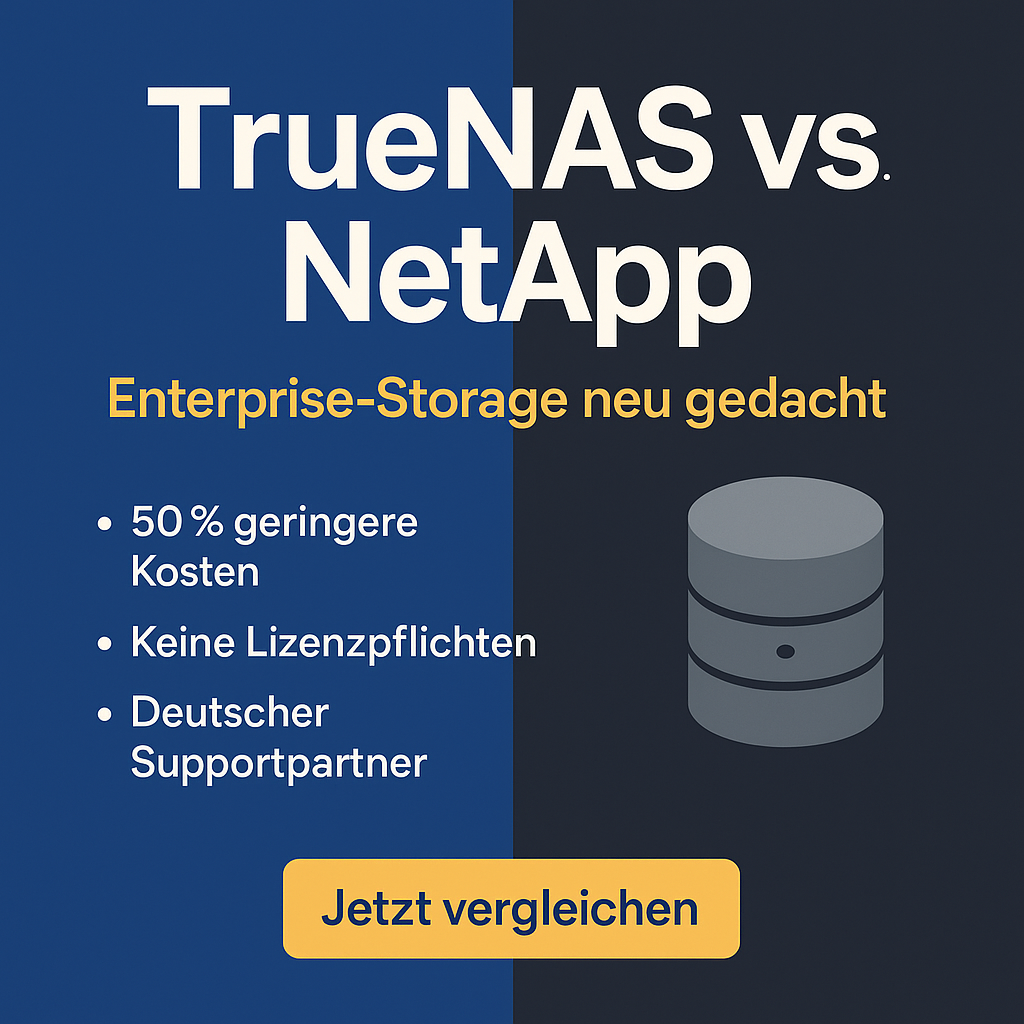 TrueNAS vs. NetApp — Open Source Meets Enterprise
